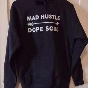 Mad Hustle/Dope Soul Black Karmavore Hoodie (small)